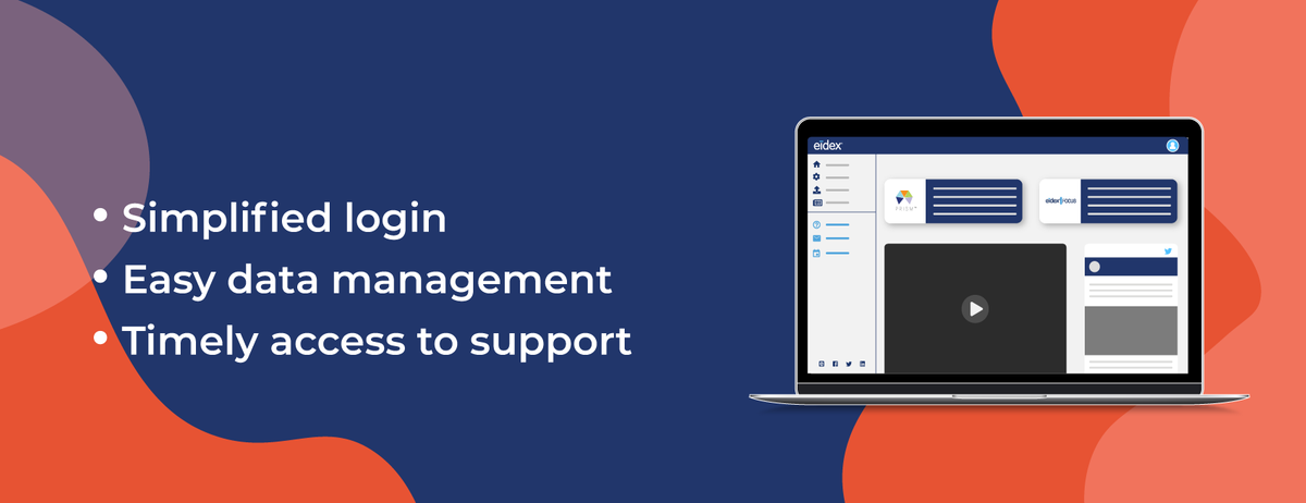 What can the new Eidex user portal do for you?

🔐 Simplified login process and navigation

📁 Central hub for data uploads and connections

🎧 Quick access to FAQs, tutorials, and support team

Learn more: ow.ly/Bh0h50DXyNh