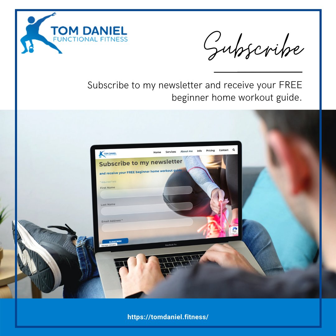 TomFunctional's tweet image. Subscribe to my newsletter and receive your FREE beginner home workout guide.

tomdaniel.fitness

#functionalfitness #fitness #functionaltraining #functional #personaltrainer #homeworkout #personaltraining