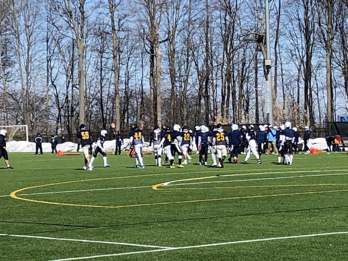 tzinkiewich's tweet photo. March football anyone? Ranger Stadium hosting football demonstrates the value of flexibility and collaboration. Go Rangers! @Ranger_Sports @SpencerportCSD https://t.co/pZ6vRr9YVm