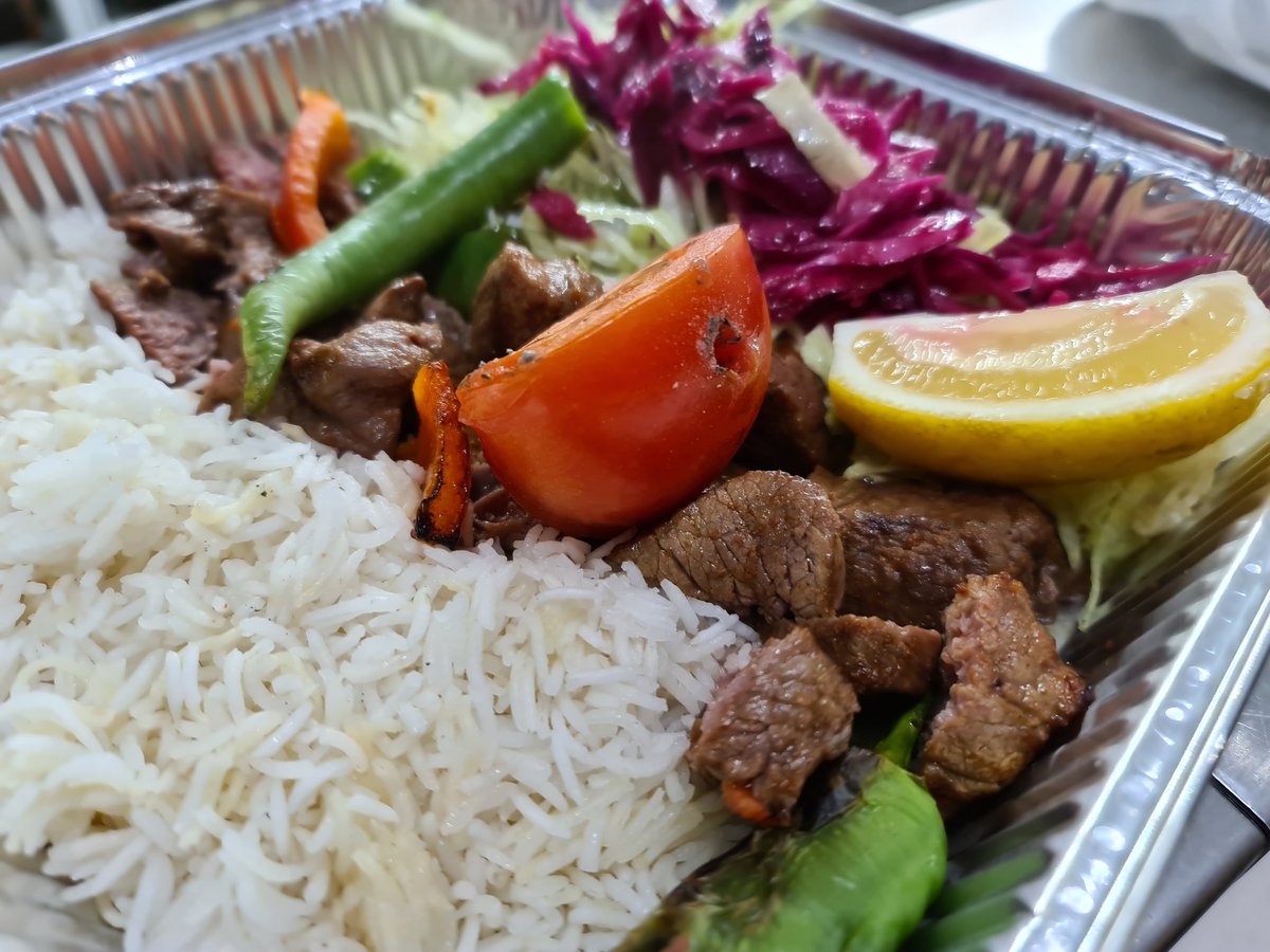 Our famous lamb Şiş meal, yummy yummy, yummmmmyyyyyyy.