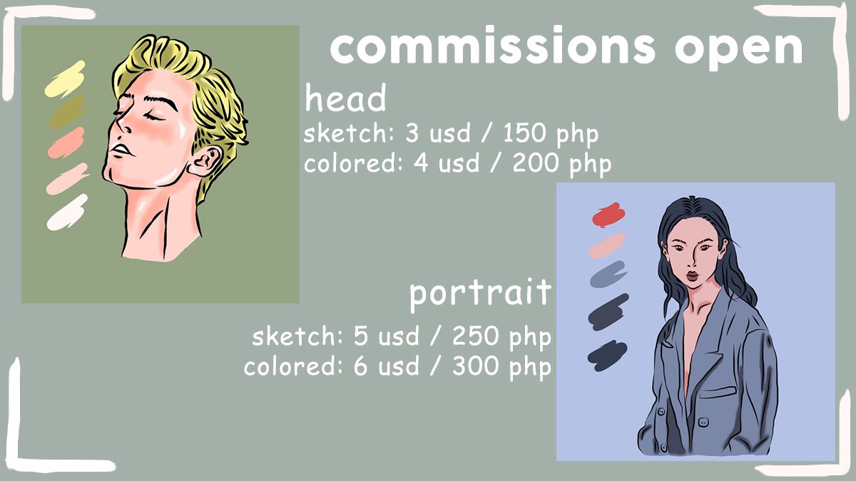 FishbonesArts's tweet image. Hi! I’m now accepting commissions! Feel free to dm me for inquiries! 

#commission #commissionsopen #artph #digitalart