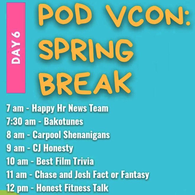 Bakotunes is excited be part of this year’s PodVCon virtual fest on Sunday, March 21 - 7:30AM PST! DIRECT LINK: facebook.com/groups/podvcom… #Podvcon #podcast #bakotunes #supportlocalpodcasts