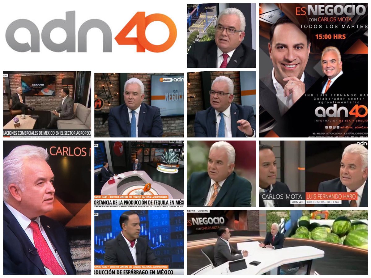 _lharo's tweet image. Felicidades a @adn40 por su cuarto aniversario, un honor desde el inicio participar como colaborador en el Programa #EsNegocio con @SOYCarlosMota