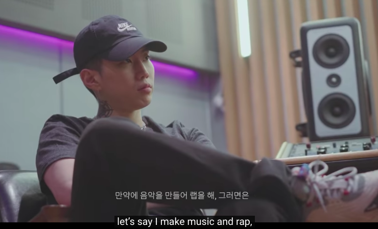 Example is when Woo Wonjae realised that all music does not go through Jay Park, or that if he didn't like it then it wouldn't get released. NO, it's the artists who decide what they want to release, with whom and when.