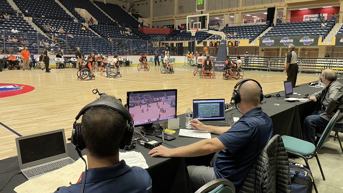 AdaptedSports's tweet photo. Score corrected via scoreboard...
End of the fourth period of play (two periods to go) ... Gwinnett Heat up 36-9 over Houston County Sharks in Macon. #AAASP #wheelchairbasketball #MarchToMacon #SportsForAll https://t.co/mvFWZ5uKrK