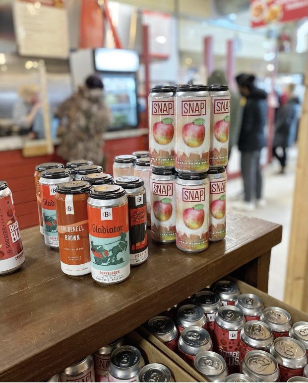 Fun new vodka beverage launched from the crew down east, <a href="/BogsideBrewing/">Bogside Brewing</a>. We were pretty pumped to design the new labels for SNAP 🍎