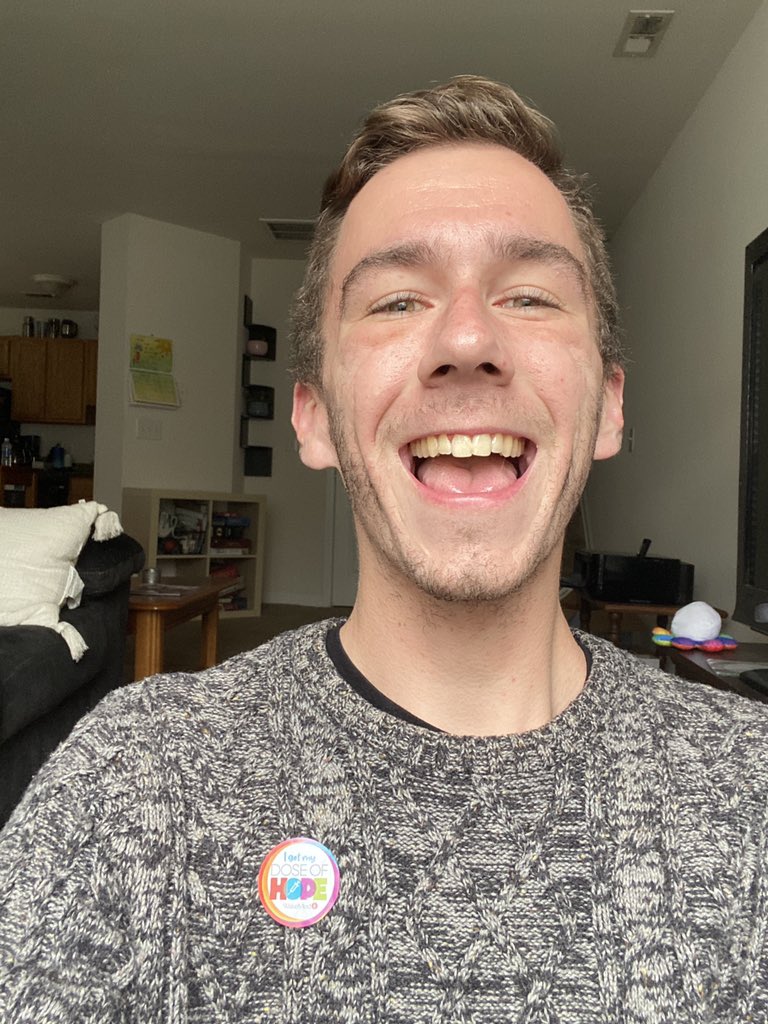 MathWithMrCole's tweet image. Dose #2: complete. Feeling so grateful and so, so hopeful.