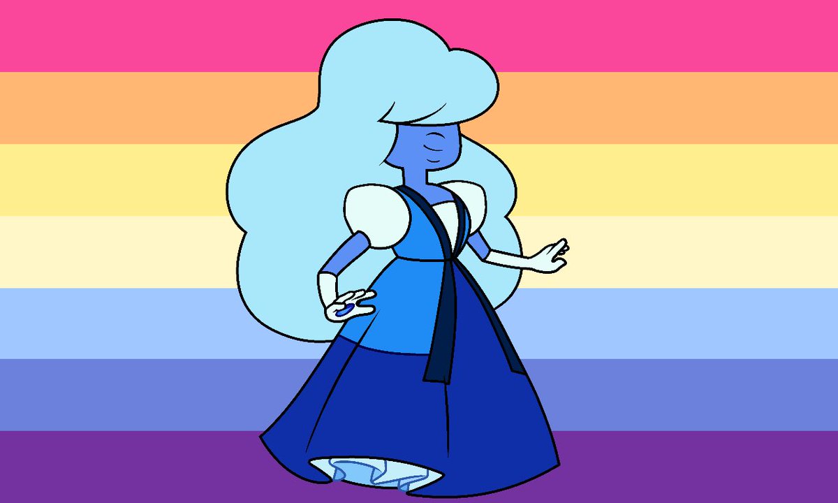 fav_nonbinary's tweet image. sapphire is a nonbinary lesbian who uses gem/gemstones pronouns !!