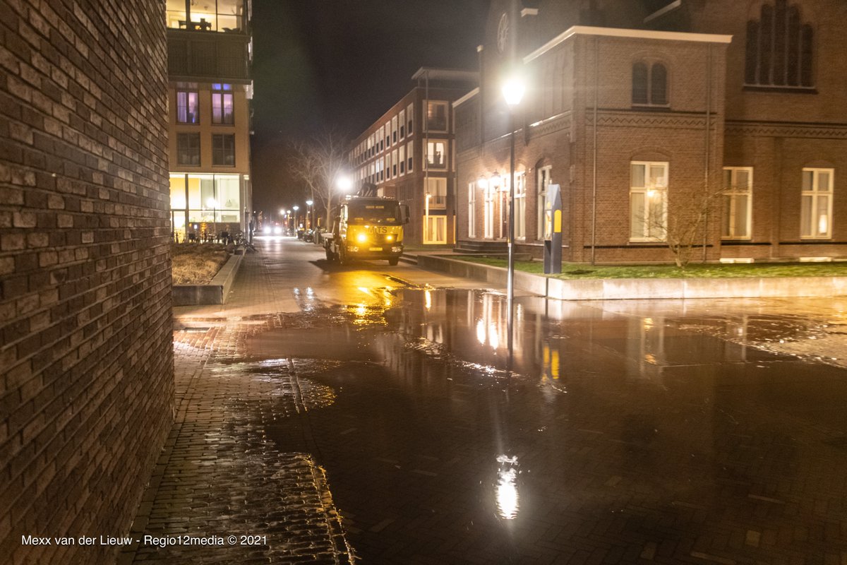 Melding brandweer Bellevuelaan Haarlem