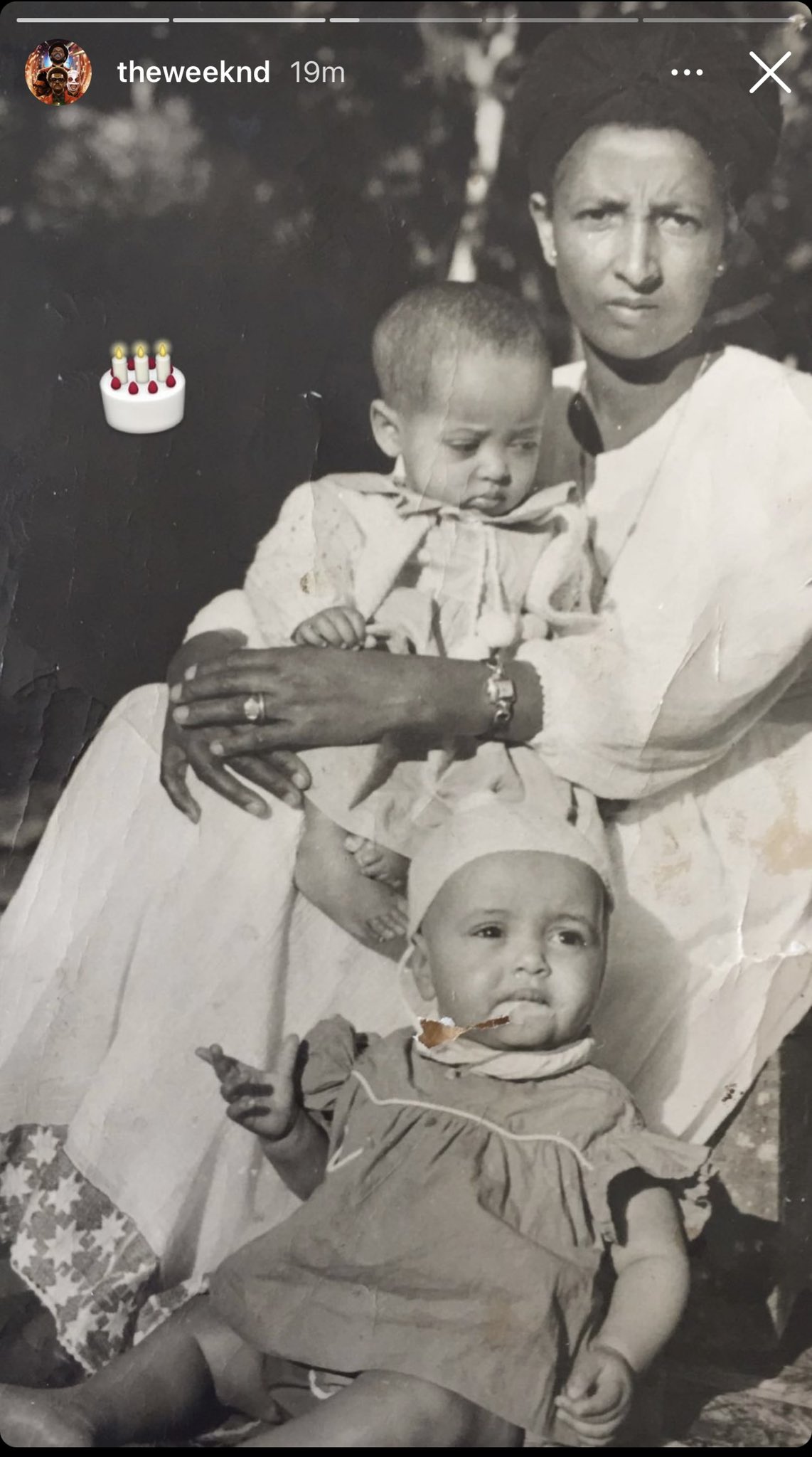 The Weeknd wishes his mom a happy birthday in Amharigna (       ) 