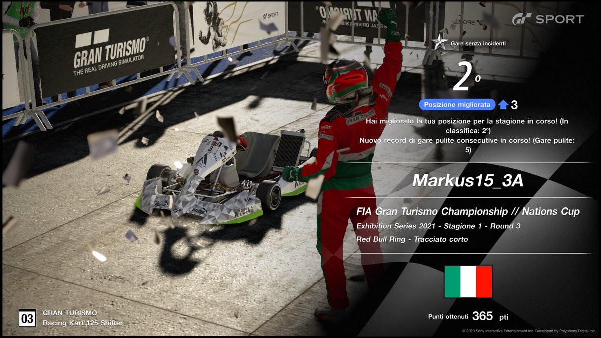 #GranTurismoSport 
Congrats @markus_3a for this New podium on Nations Cup