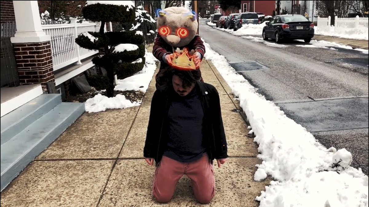 ethan_larsh's tweet photo. My music video for “The Emperor” drops March 20.  #distillerpromo #thatericalper #theemperor #psychedelic #Psychedelicart #psychedelicrock #garagerock #beatles #whitestripes #flaminglips #wilco #singersongwriter #pizza https://t.co/O9rNh7HTwP