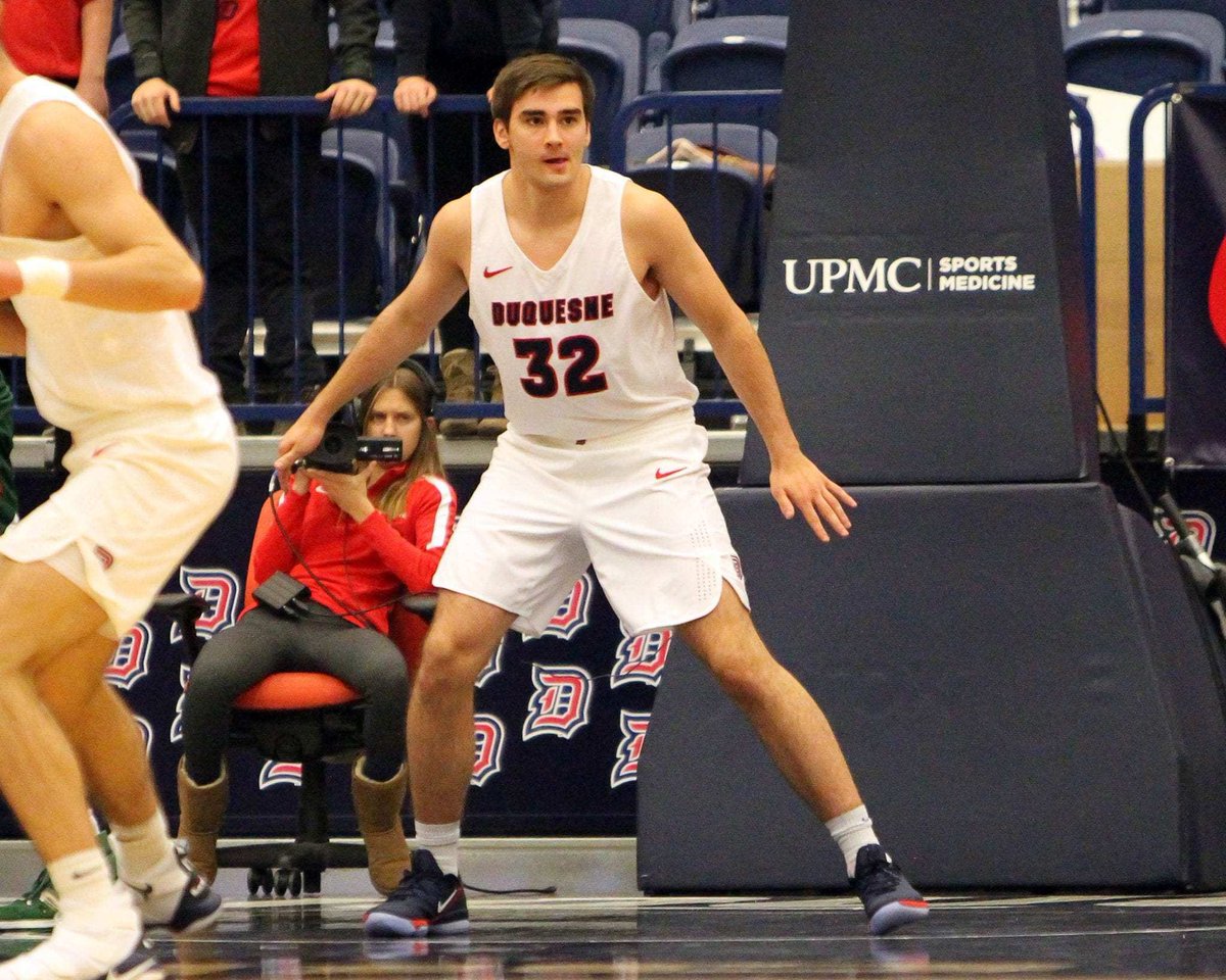CFB247's tweet photo. Zach Snyder
Duquesne, Forward 2015-2019 https://t.co/mOYYniHfe5