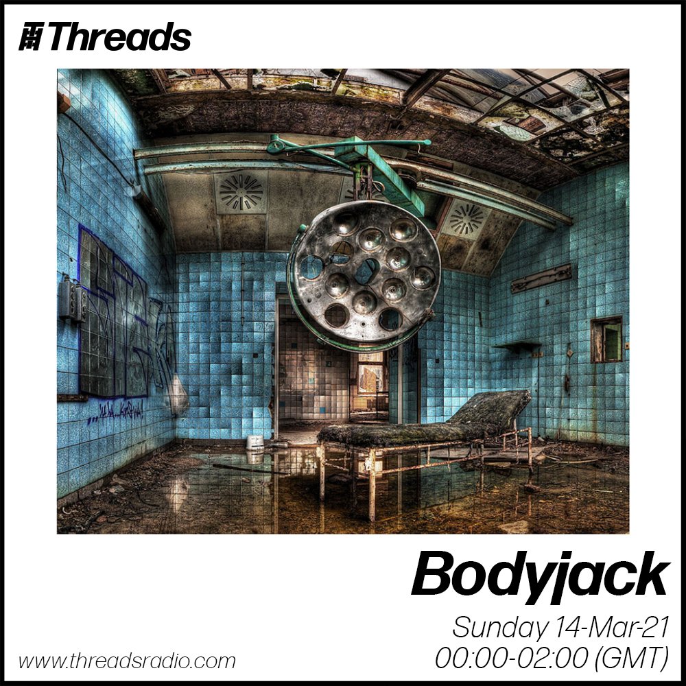 Back on <a href="/threadsradio/">Threads</a> tonight at midnight with a load of new stuff, tracks from the vaults and some new bits from me....