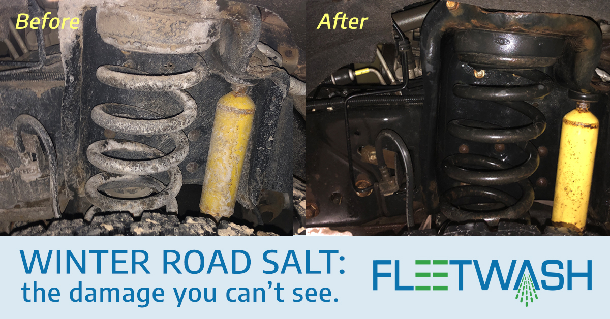 FLEETWASH_HQ's tweet photo. Corrosive road salt can damage your chassis &amp; wiring—#Fleetwash cleans your undercarriage, erasing build-up of corrosive salts &amp; calcium de-icers. Use code BUNDLE20 to Save 20% with 2 or more services. https://t.co/HrknFLKUKj 

#truckwashing #fleetwashing #fleetcleaning #fwcares https://t.co/gqzGhOnpaa