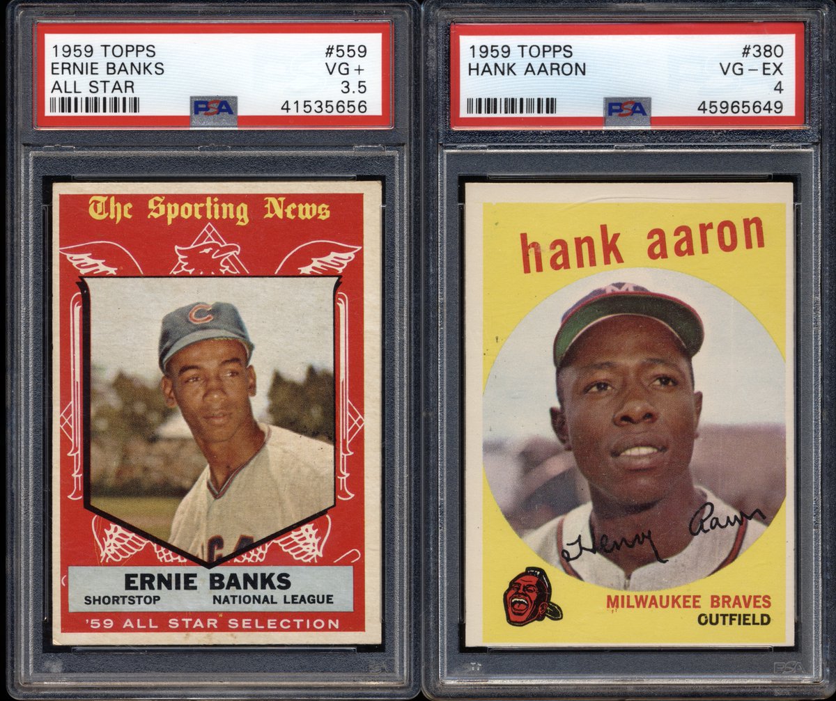 BurlsSports's tweet image. Want to win a free spot in the '59 Topps set break? To enter for a chance to win, retweet and reply, letting me know which '59 Topps card is your favorite. Broadcast Sunday night at 9 PM CST burlssports.com/products/1959t…