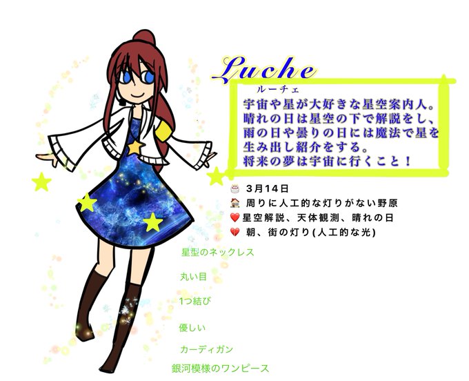 フォロワーさんにイメージをもらって自分をポップンキャラ化するのtwitterイラスト検索結果