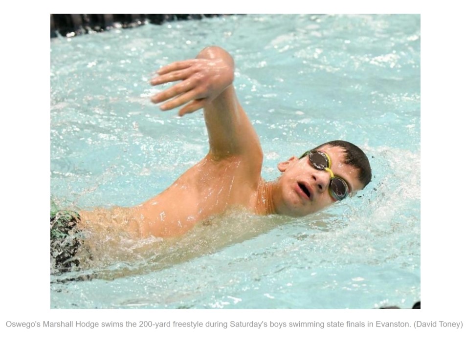 Marshall_Hodge_'s tweet photo. That time I competed at the IHSA State Championship meet MY FRESHMAN YEAR OF HIGH SCHOOL! #ThanksMaryKate 
@OSwimHQ @OEHS_GoWolves @mkcallahan13 
➡️https://t.co/VmrsXvW8n6 https://t.co/eQy65vPPOr