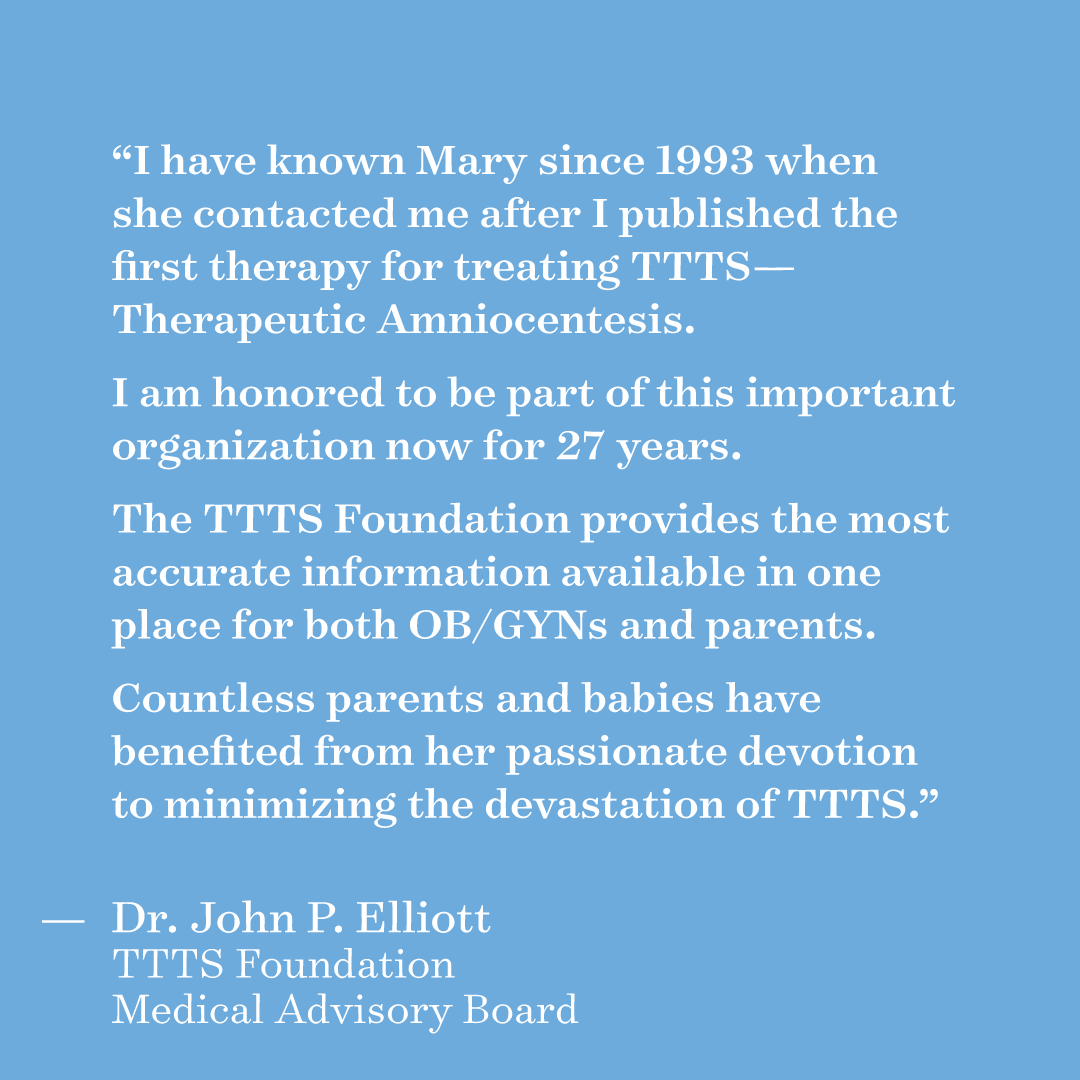 TTTSFoundation's tweet photo. Meet The TTTS Foundation’s Medical Advisory Board
Introducing Dr. John P. Elliott, pioneer of amnioreductions for treating #TTTS.
#fetaltherapy #pioneerofamnioreductions #hero #fightttts #fighttaps #fightsiugr #fighttrap #iplacenta #placenta #tttsfoundation #tapstwins #tttstwins https://t.co/LRrgUUvmSI