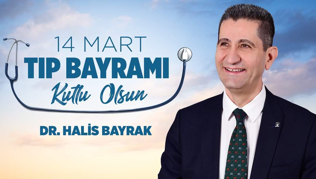 HalisBayrak's tweet photo. Aziz milletimizin sağlığı için büyük bir fedakarlıkla çalışan tüm sağlık camiamızın #14MartTıpBayramı'nı en içten dileklerimle kutluyor, pandemi sürecinde hayatını kaybeden sağlıkçılarımıza Allah’tan rahmet diliyorum. https://t.co/ZxpftWfb2c