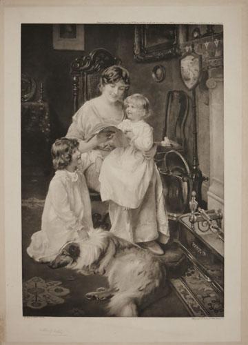 grosvenorprints's tweet image. Bedtime Story dated 1916; #Elsley #reading #firescreen #antiques #furniture #BooksNearBedtime #MothersDay #families #colliedog #ChildrensBooks #children #vintage #interiors #fireplace #dogart #pets #dogprints #roughcollie #paintings; grosvenorprints.com/stock.php?ref=…