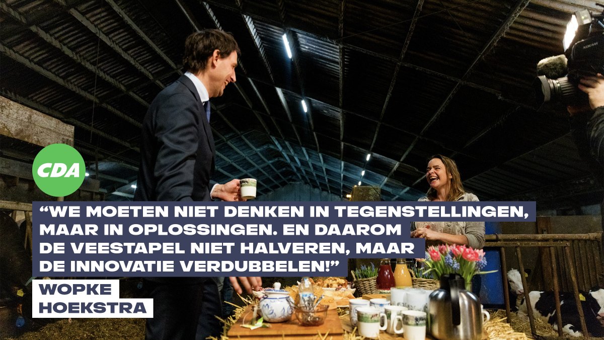 #NuDoorpakken voor een eerlijke boterham voor onze boeren. Met de inzet van de nieuwste technologie zorgen we voor ons dagelijks voedsel én een gezonde leefomgeving. 

#DebatZuiden #NuDoorpakken