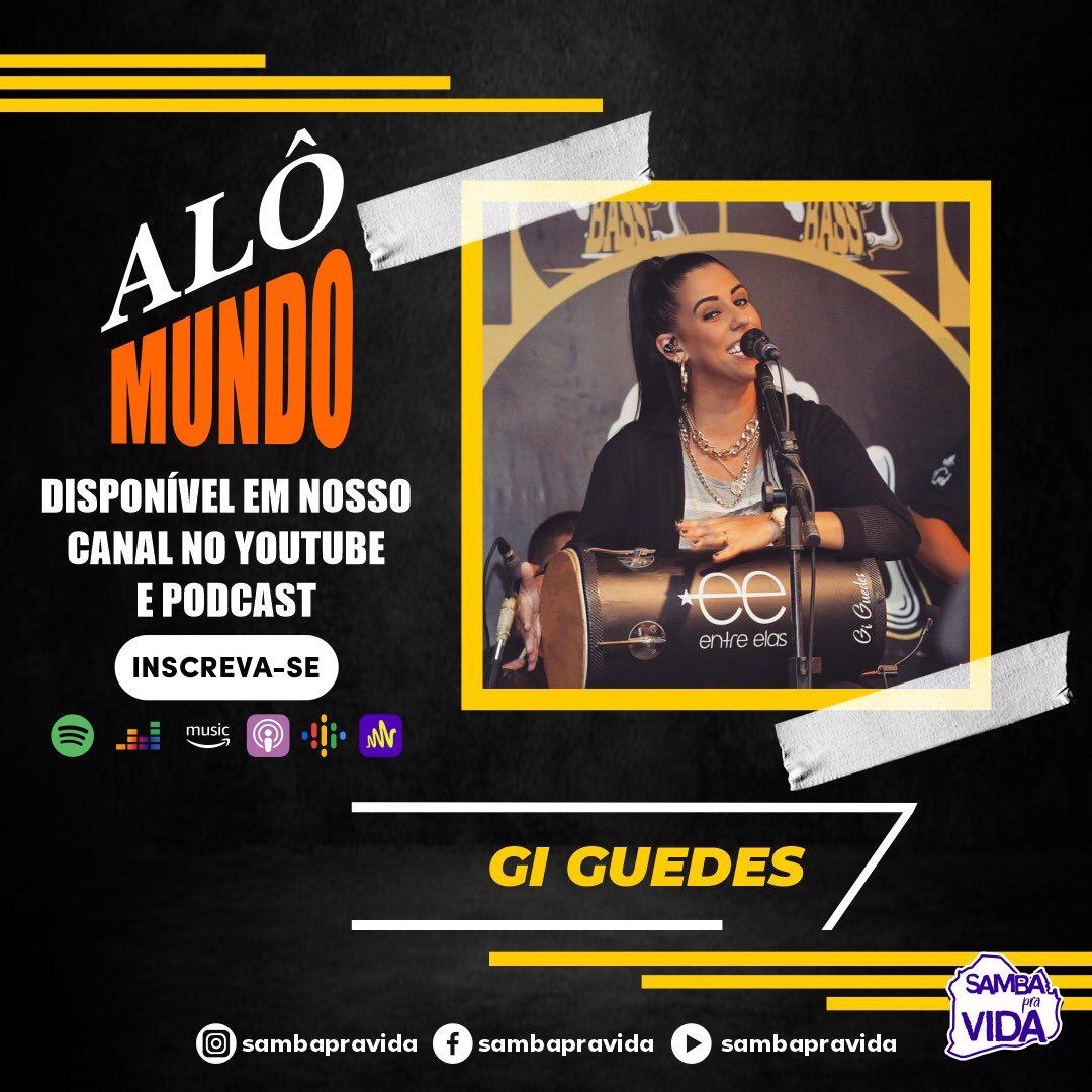 sambapravida's tweet photo. Semana das mulheres finalizando, mas não deixem de curtir e aprender com essas três mulheres incríveis: #ElianaDeLima, #GiGuedes e #DraMaraPeixoto! Corre lá no canal do #SPV no YouTube (https://t.co/vOZblHD2D8) e nas plataformas de áudio! #MesDasMulheres https://t.co/Ud60NMOtJm