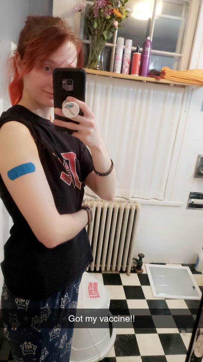 HodeKatelyn's tweet photo. Got my vaccine! https://t.co/JeBQTYDzZM