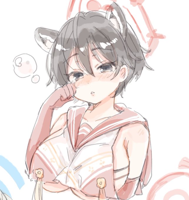 ブルアカ落書き 