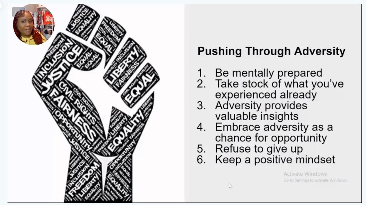 DrTLovesBooks's tweet photo. It's easy to be discouraged and think things are too bad to fix; but "Let's be solutions-oriented!" @Boss_Librarian
#NJASLSpring21 https://t.co/TEHrcI6fwP