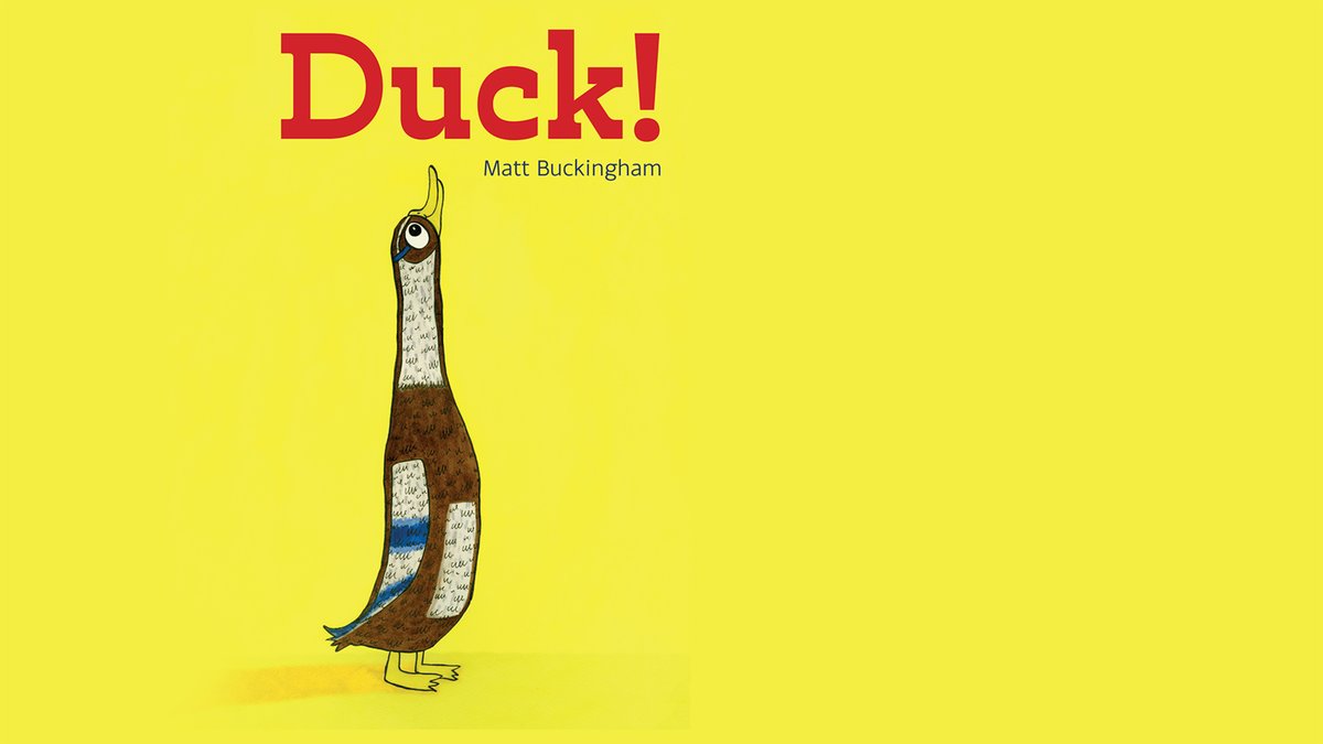 Spring is in the air and to celebrate, here's a reading of my latest book, Duck! youtu.be/dAI3JI3Y1V0 
Available to buy on my website mattbuckingham.co.uk/shop/
#storytime #childrensbooks #duck #farm #farmyard #PictureBooks #books #booksfortrade #publishing #kidlit #childrensbook