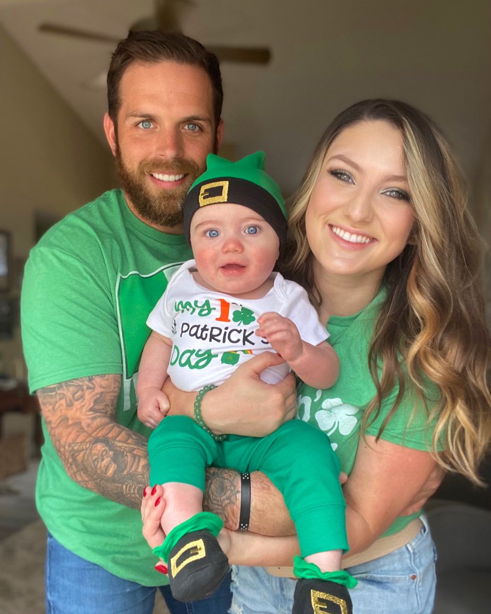 Top o’ the Morning to Ya from the Simmons clan ☘️ @BP_Simmons89 @RCSD @OfficialLivePD #StPatricksDay