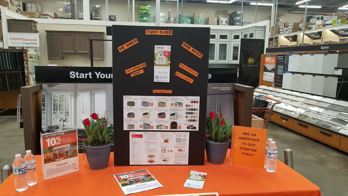 Tuff Shed event at Store 0528 Mckinney <a href="/FerdiMongo/">Ferdi Mongo 🇺🇸</a> <a href="/ChismBryan/">Bryan</a>