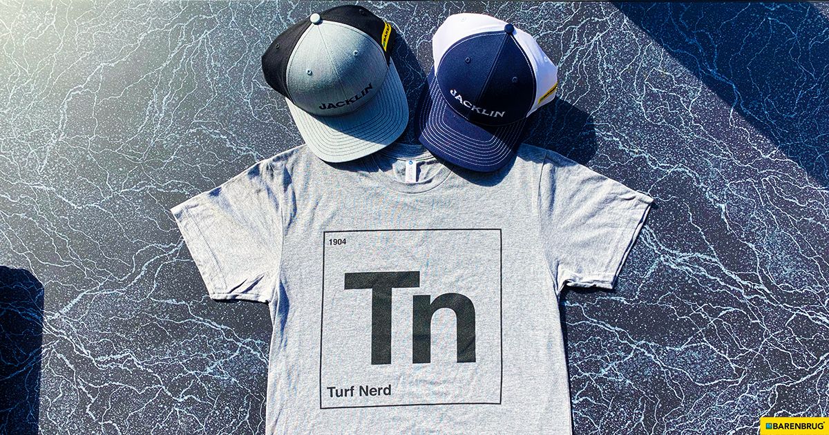 BarenbrugUSA's tweet image. 👀  the new merch! 🔥 Turf Nerd shirts and Jacklin hats! Stay tuned for more giveaways on the horizon! 
#giveaway #TurfNerd