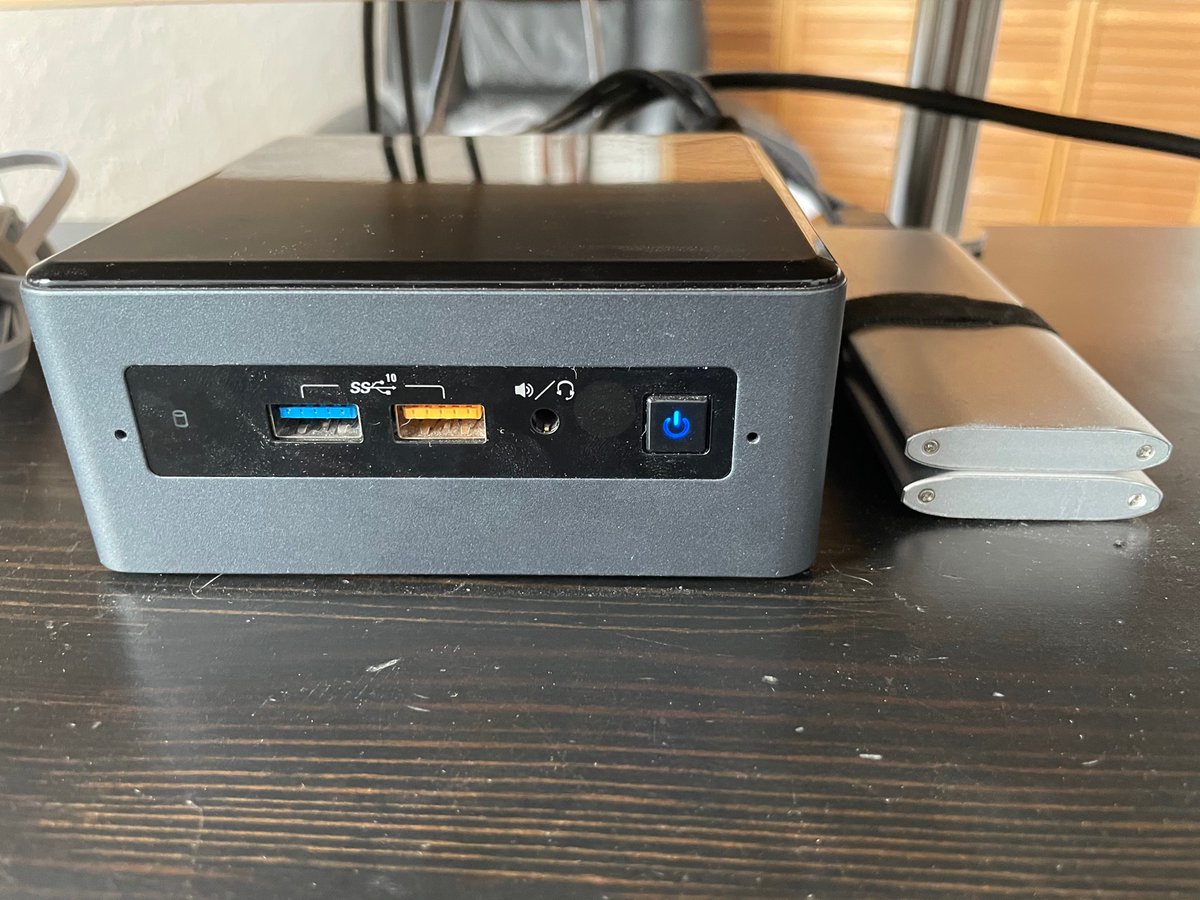 Intel NUC computer