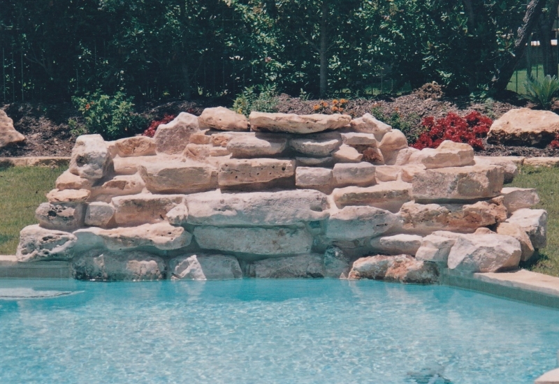 Make your features the star of your backyard show! ⭐🎥🍿🎬

This handsome rock formation &amp; waterfall was built by our pro, Concept Pools LLC. Go to bit.ly/ConceptPoolsLLC for a free consultation! 

#summer #lifestyle #swimmingpool #spa #landscapedesign  #backyardoasis