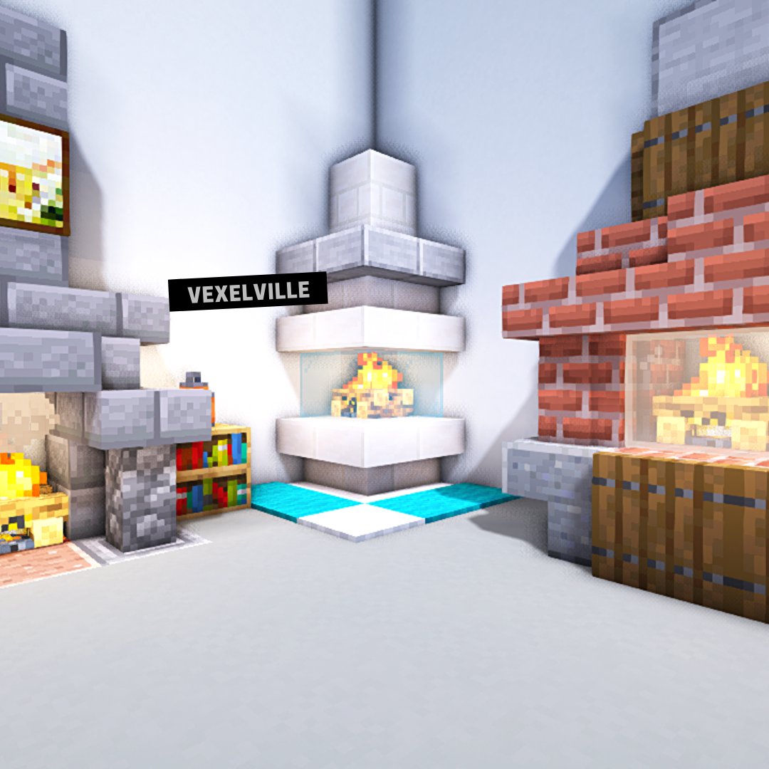 Minecraft Fireplace minecraft-fireplace