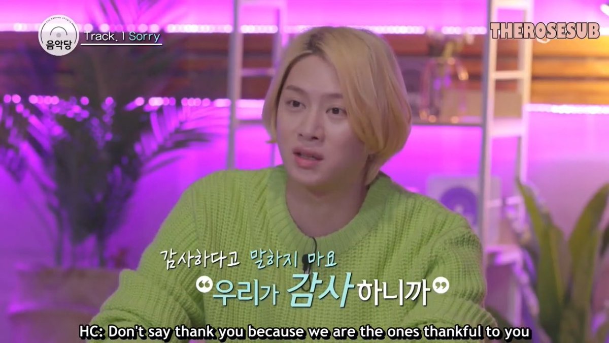simplycamille07's tweet photo. Heechul was right.

#TheRoseSorry20MViews 
#TheRose #더로즈 @TheRoseSound https://t.co/9cHt7bBruf