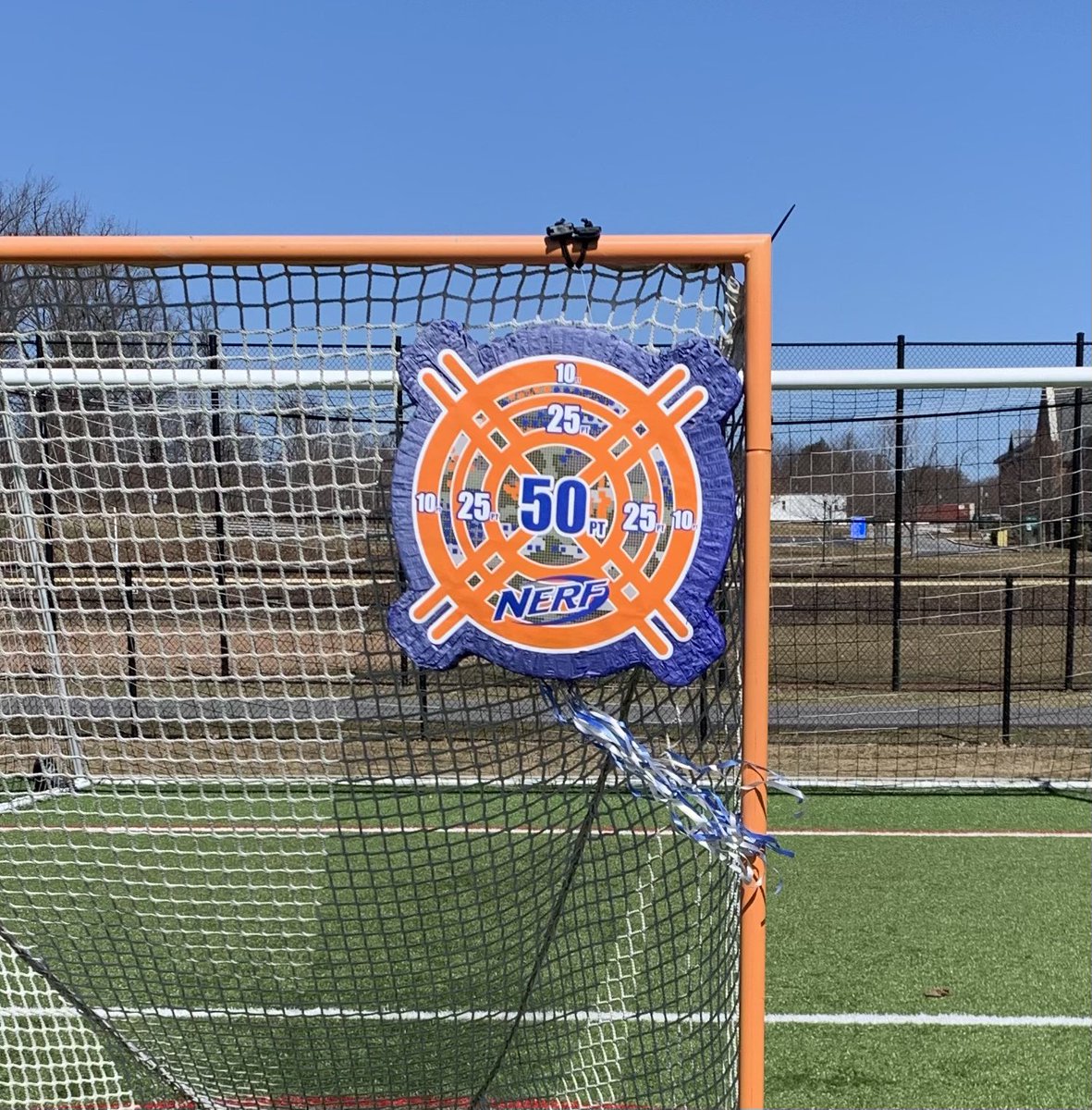 Mountie_lax's tweet photo. Guess who knocked it down? https://t.co/jAPuNgzYit