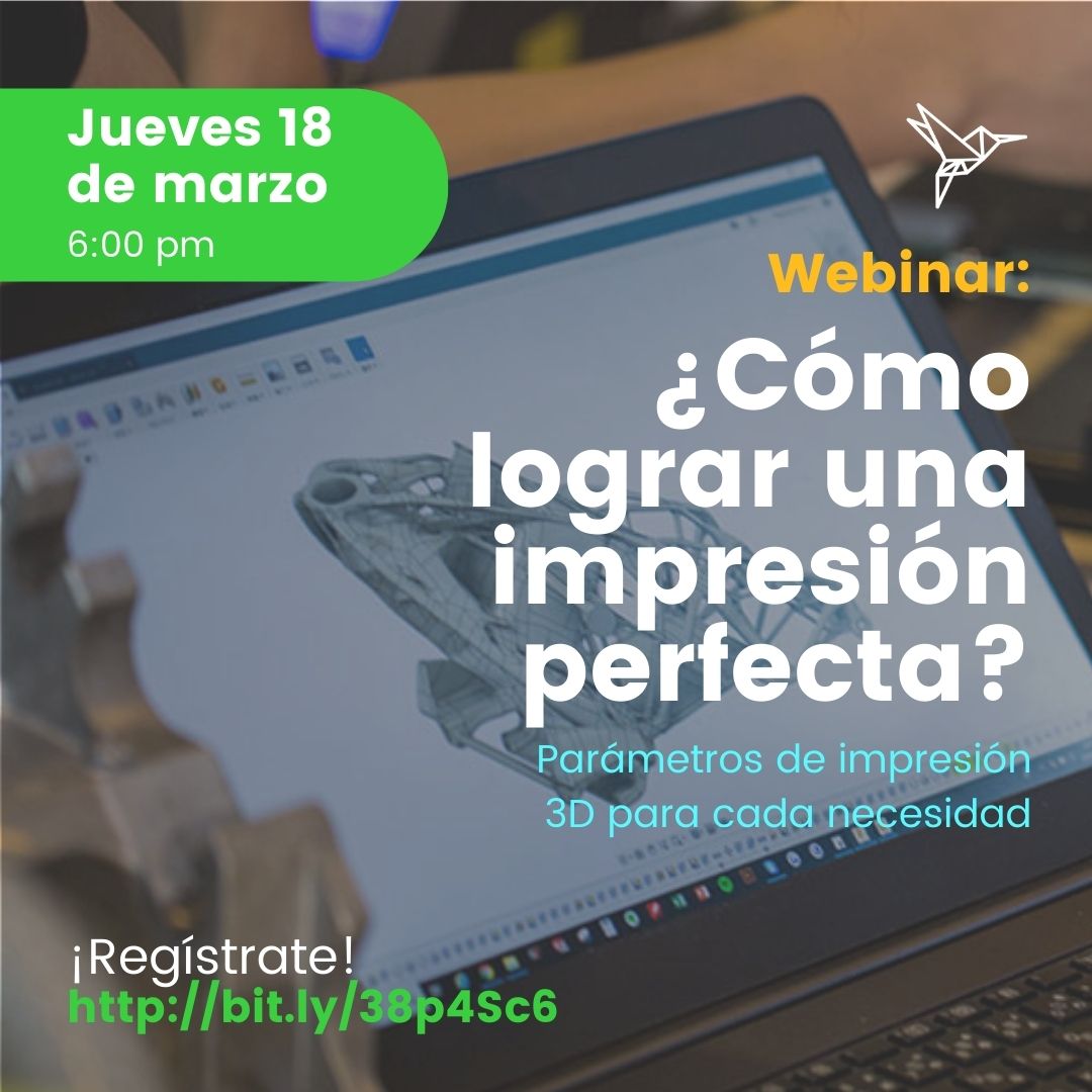 Colibri3D's tweet photo. ¿Quién se apunta🙋🏻‍♂️🙋🏻‍♀️ ? 
Asiste a nuestro próximo webinar este jueves 18 de marzo y discutamos juntos sobre perímetros, materiales, relleno, soportes y más.
Regístrate: 
https://t.co/U9cKhl8hwN https://t.co/n56DSMtOhD