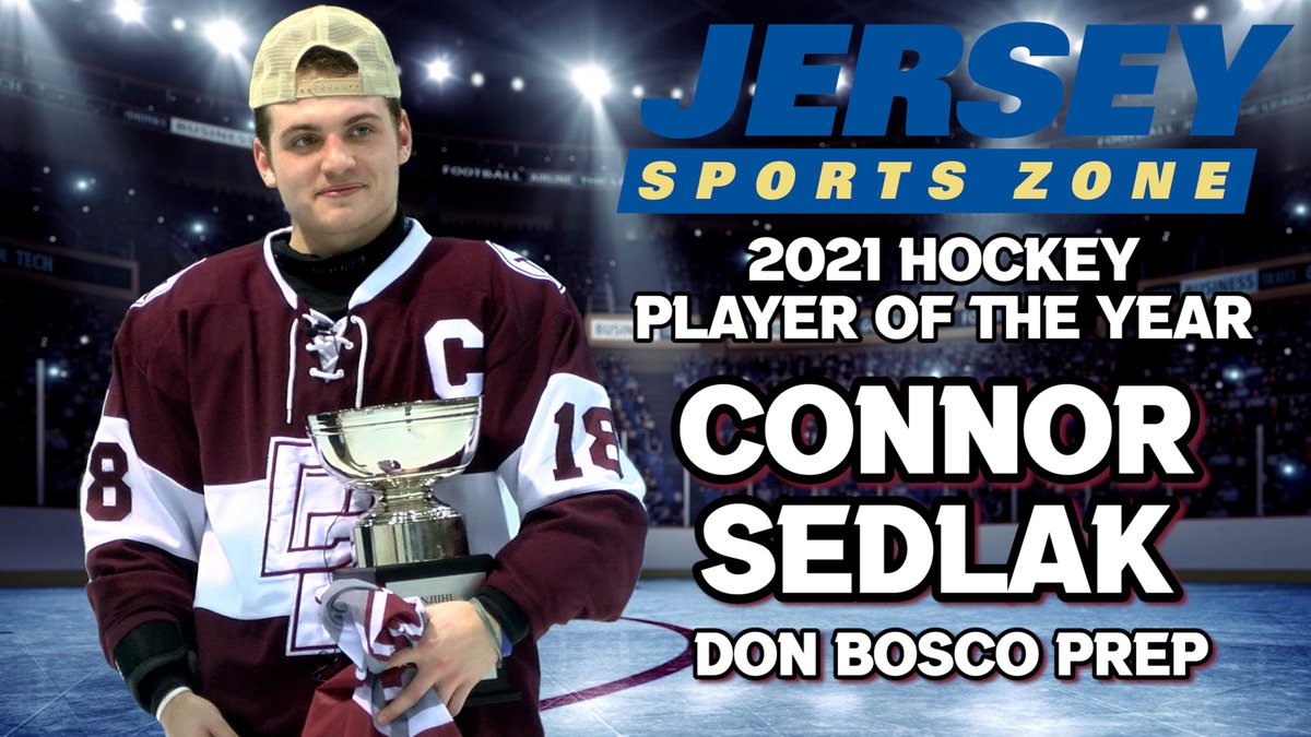 🚨It's official🚨

Don Bosco Prep senior forward Connor Sedlak wins JSZ's 2021 Hockey Player of the Year‼️Sedlak brings home our top hockey honor after 18 goals and 10 assists in the Gordon Conference.

Hit the 🔗 for the feature story and more ⬇️

📽️: jerseysportszone.com/connor-sedlak-…