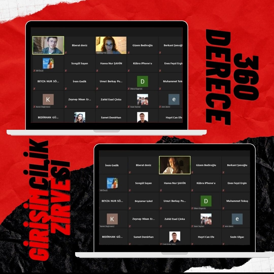 YÜKAP olarak 3-4-5 Mart tarihlerinde düzenlediğimiz ‘360 Derece Girişimcilik Zirvesi’nin üçüncü ve son oturumlarında Genç Girişimci Elif Eda Güneş ve Galata Business Angels Analisti Tunya Irkad bizlerleydi 🌟 Konuklarımıza verdikleri değerli bilgiler için teşekkür ederiz.