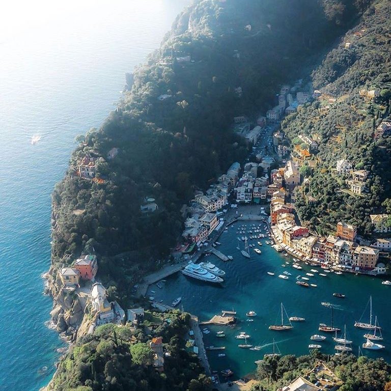 Adına şarkılar yazılmış büyüleyici şehir Portofino,İtalya