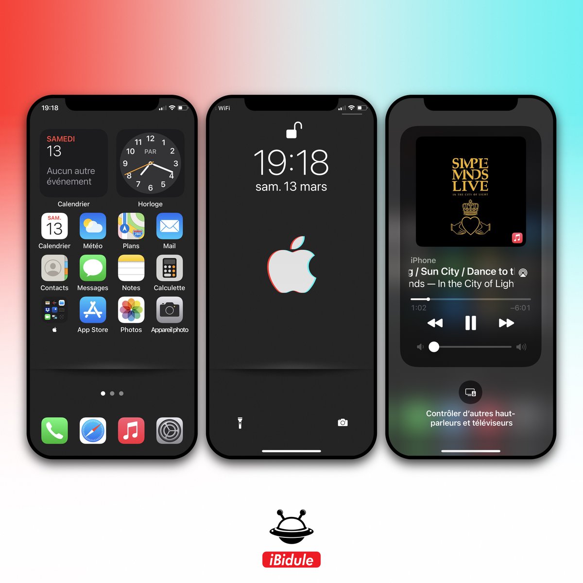 _iBidule's tweet image. Hi people...

Setup on iPhone X tonight
#iOS145Beta3 

Wallpapers by me ( inspired by @Zooropalg )

RT &amp;amp; Follow for more...