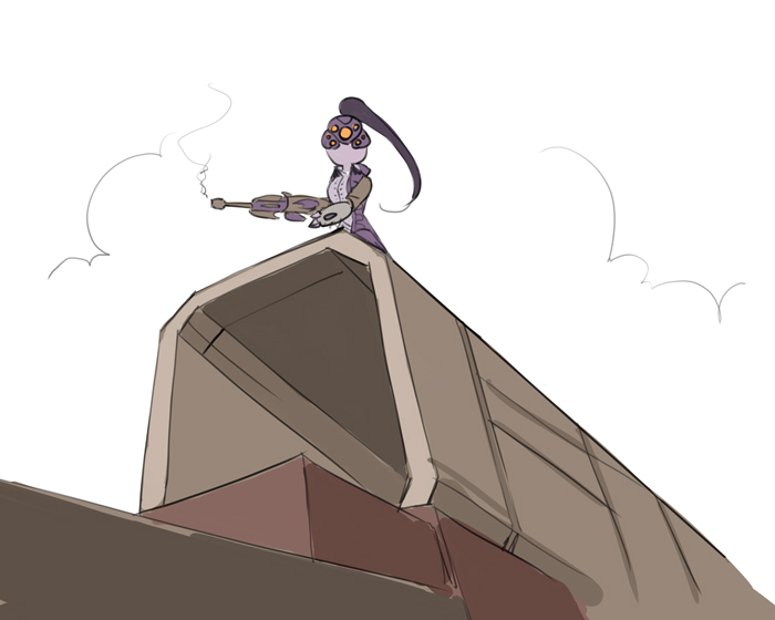 reminded me of this other time in skirmish was voice line flirting with enemy mercy and widow shut it down 