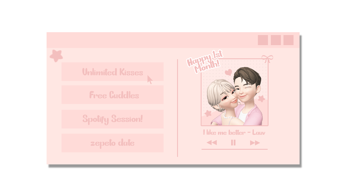 dearlyena's tweet photo. we've been through a lot of things together, but we know we never be apart. happy 1st month, my valentine ♡ https://t.co/UNsXOCsyca
