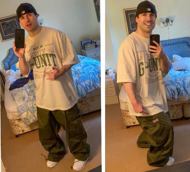 noobdoggy's tweet photo. Moneybagg Joe got me drippin! I spent a sizable bag at the local phat farm surplus store and they had some G-Unit left! That stimulus got me all up in my bag! https://t.co/DW9jfff85l