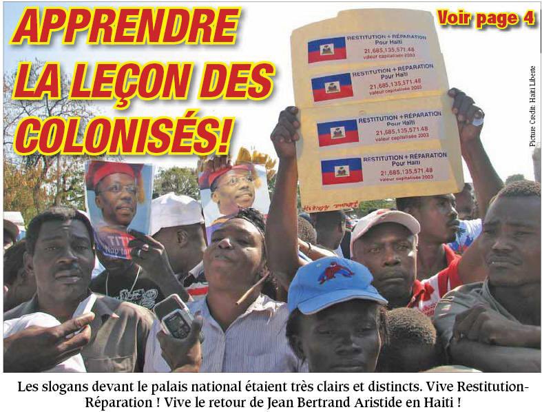 After Aristide demanded reparations for the $40B indemnity they had to pay to France for gaining independence, the US, France, Canada, Brazil help the Haitian elites fund a coup d’état against him in February 2004. The loss of life and violence during this period was immeasurable