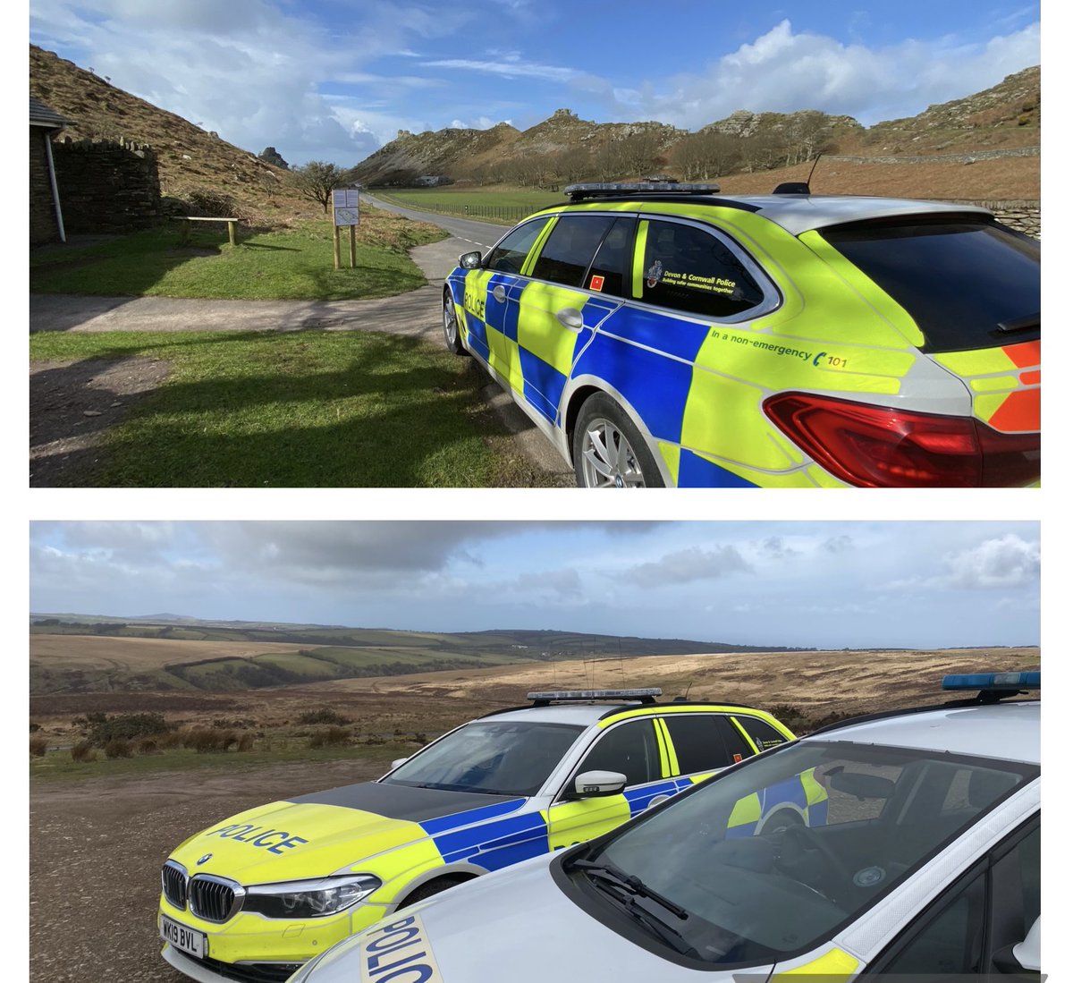 Today we found ourselves with <a href="/DCPoliceRural_D/">Rural Affairs Team</a> on #Exmoor engaging with the <a href="/ExmoorRangers/">Exmoor Rangers</a> &amp; community members, around off roading on #Brendon common. Intel gained. If you off road illegally, we will catch you and you will reported &amp; you may lose your vehicles. #youvebeenwarned