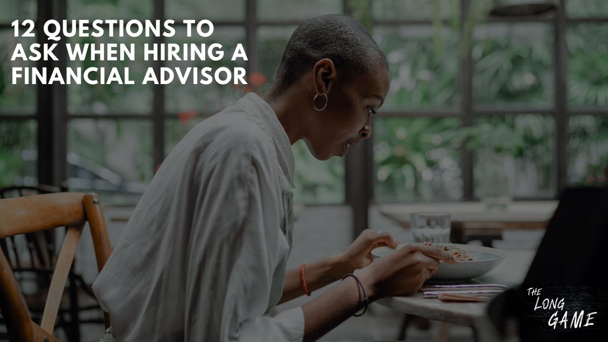 guidevine's tweet image. The top questions to ask when hiring a financial #advisor

via @TKopelman
buff.ly/3oQT4Wn